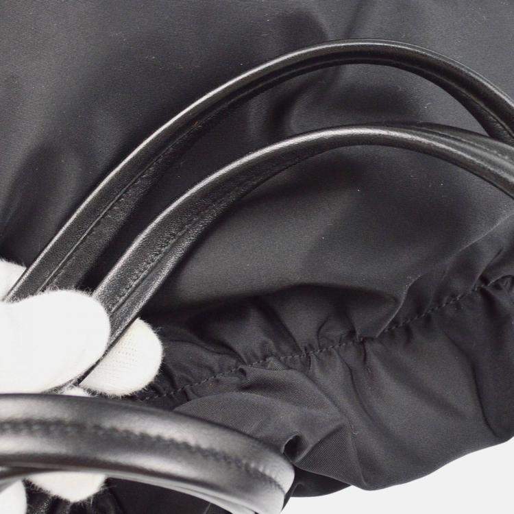 مملوكة مسبقًا Prada Black Nylon Tote Bag