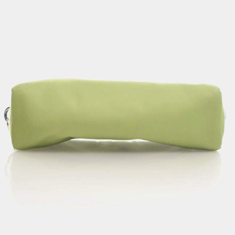 Pre Owned Prada Re-Nylon Small Green Nylon Pouch Bag