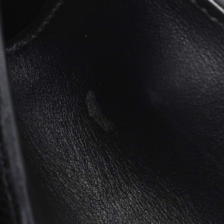 Pre Owned Prada Black Saffiano Cuir Leather Monochrome Shoulder Bag