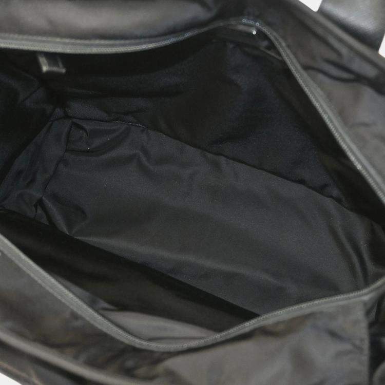 Pre Owned Prada Black Nylon Tote Bag