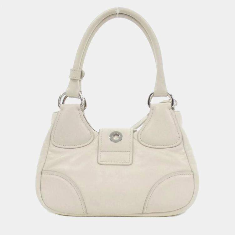Pre Owned Prada Moon Nappa Leather Handbag