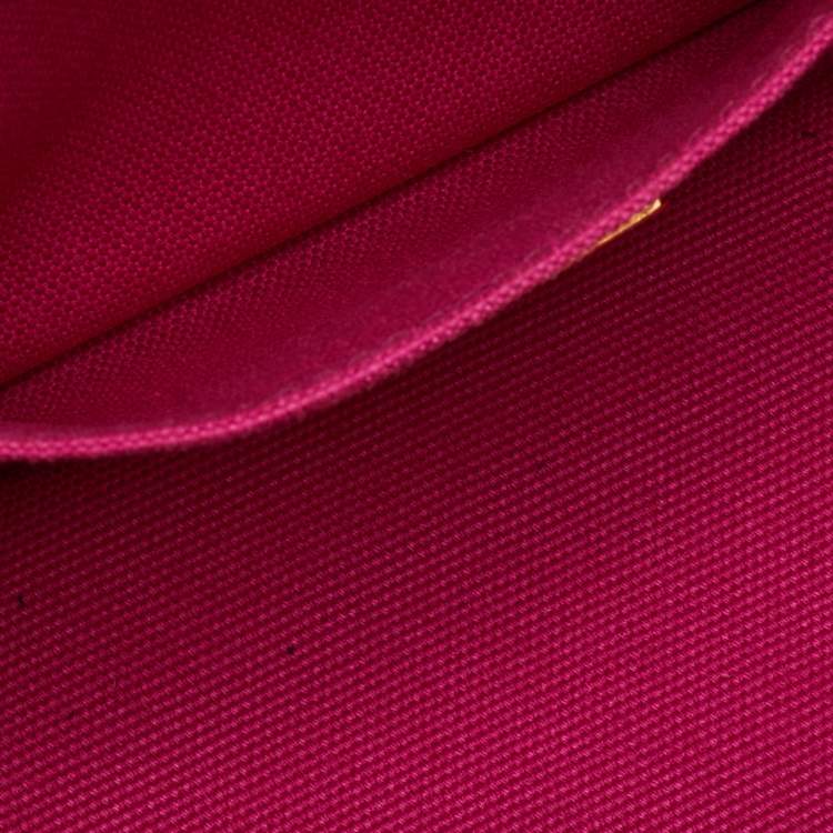 Pre Owned Prada Pink Canvas Small Canapa Logo Tote