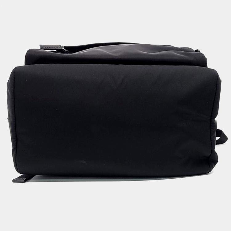 Pre Owned Prada Black fabric backpack