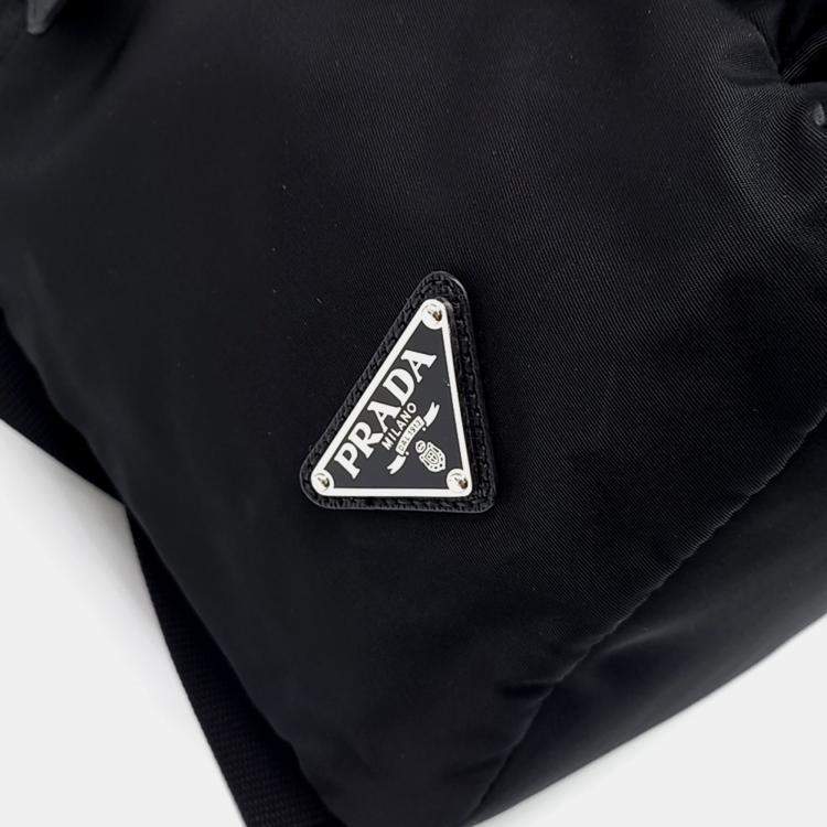 Pre Owned Prada Black fabric backpack