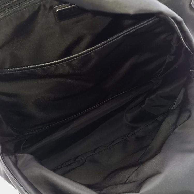 Pre Owned Prada Black fabric backpack