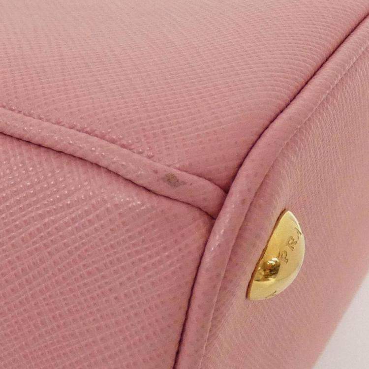 Pre Owned Prada Saffiano Lux Handbag
