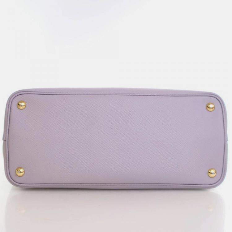 Pre Owned Prada Medium Saffiano Double Tote