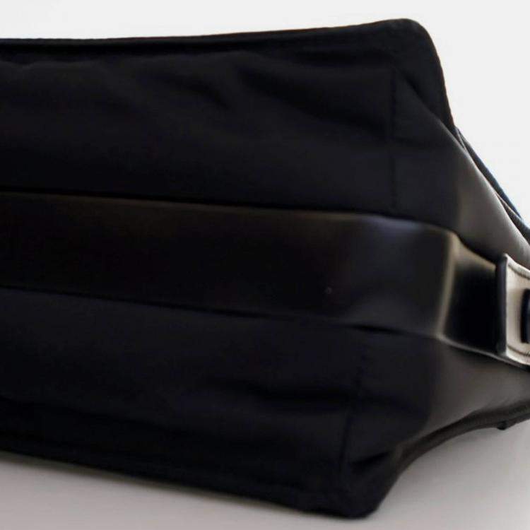 Pre Owned Prada Small Re-Nylon Padded Messenger Bag