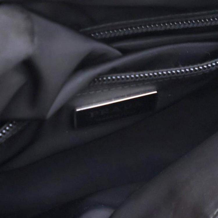 Pre Owned Prada Small Re-Nylon Padded Messenger Bag