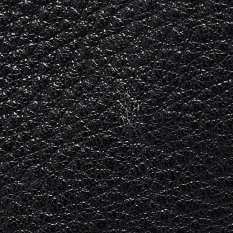 Pre Owned Prada Black Vitello Daino Leather Hobo