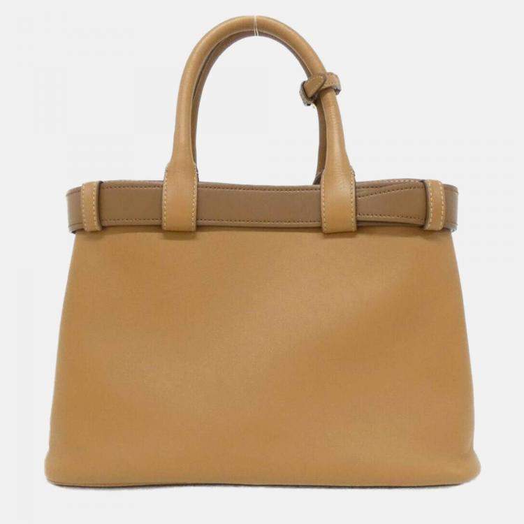 Pre Owned Prada Beige brown Camel Handbag