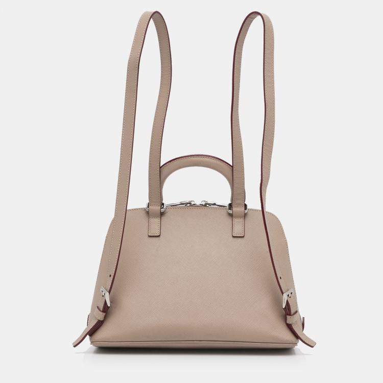 Pre Owned Prada Saffiano Lux Promenade Backpack