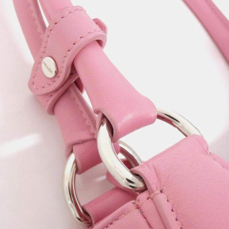 Pre Owned Prada Nappa leather Handbag