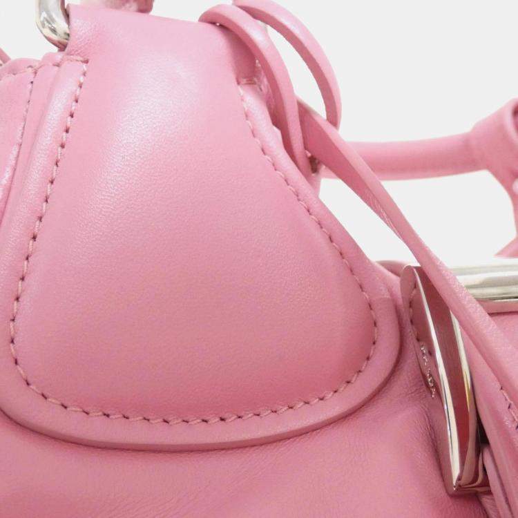 Pre Owned Prada Nappa leather Handbag