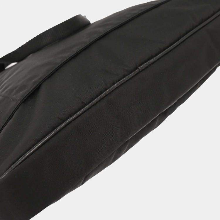 Pre Owned Prada Black Nylon Handbag