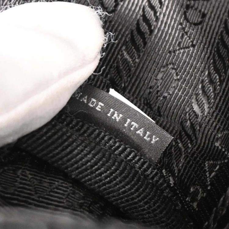 Pre Owned Prada Black Nylon Handbag