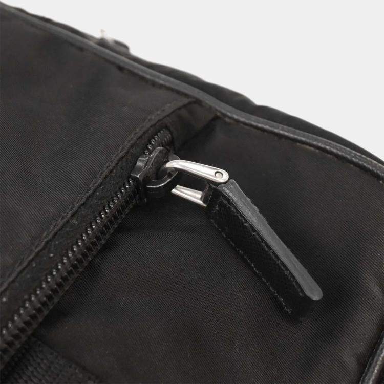 Pre Owned Prada Black Nylon Handbag