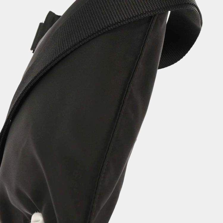 Pre Owned Prada Black Nylon Shoulder Bag