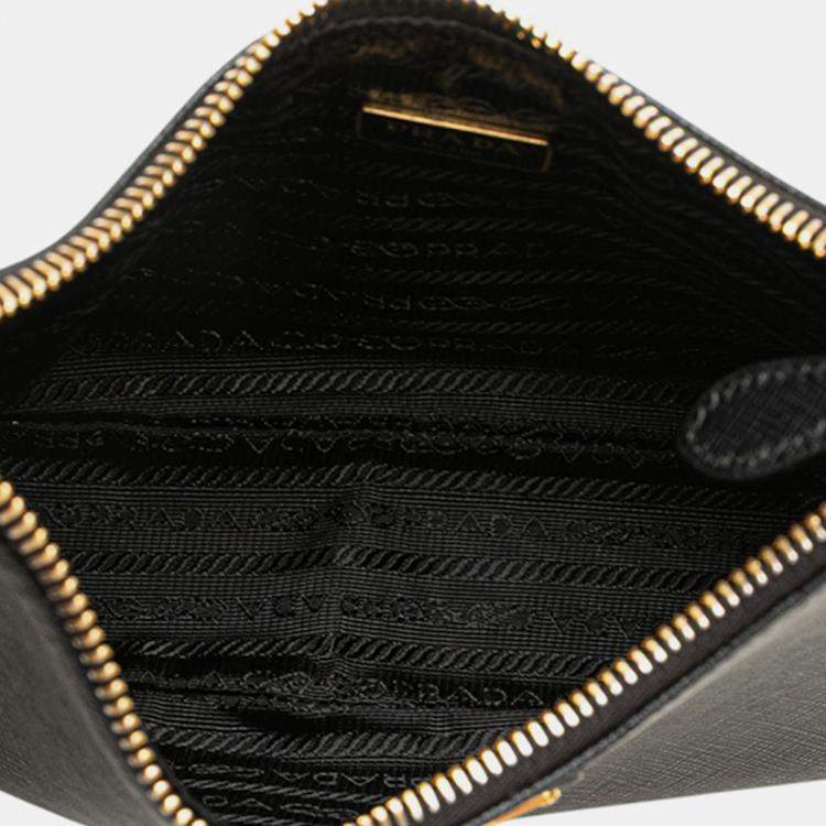 Pre Owned Prada Black Saffiano Re-Edition 2005 Satchel
