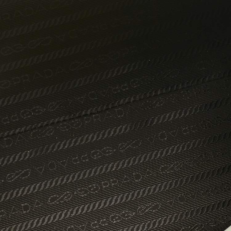 Pre Owned Prada Cream Soffiano Cuir Leather Small Monochrome Tote