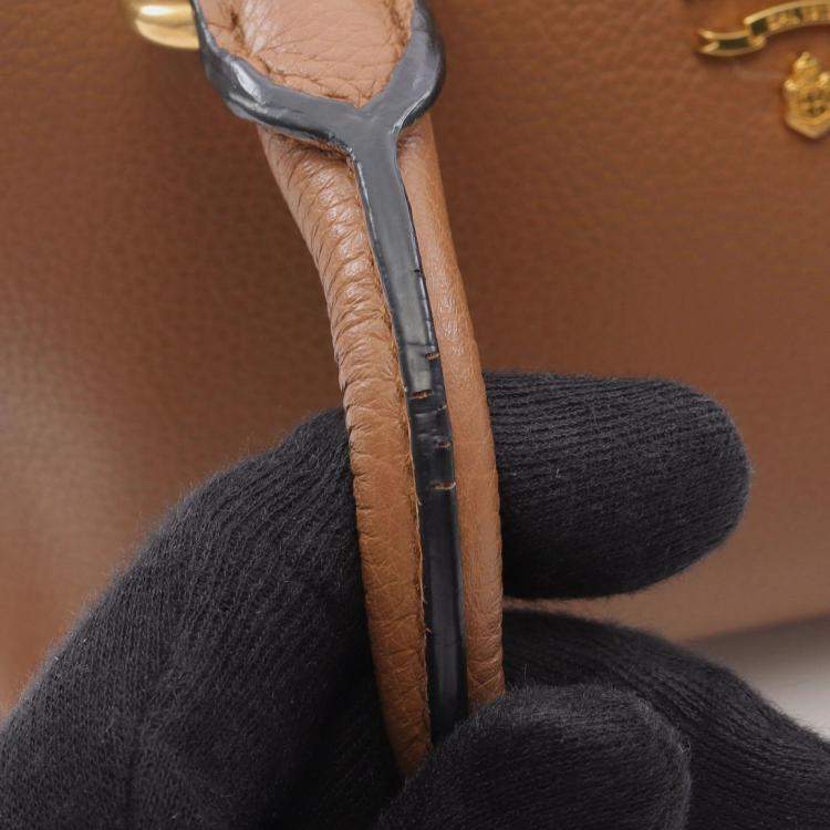 Pre Owned Prada Handbag Leather Brown