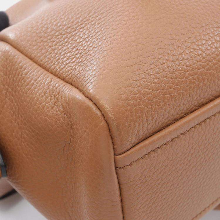 Pre Owned Prada Handbag Leather Brown