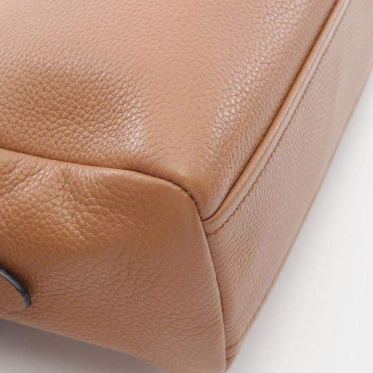 Pre Owned Prada Handbag Leather Brown