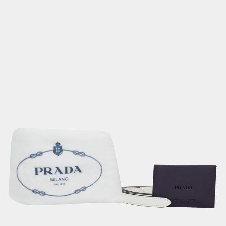 Pre Owned Brushed Leather Shoulder Bag