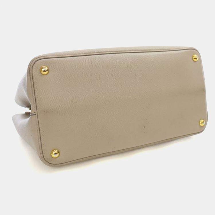 مملوكة مسبقًا Prada Saffiano Double Cuir Tote