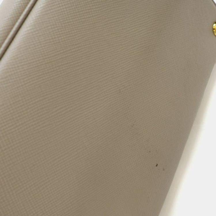 مملوكة مسبقًا Prada Saffiano Double Cuir Tote
