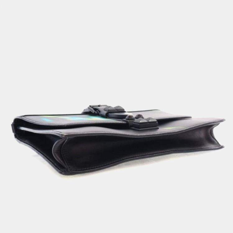 Pre Owned Prada Saffiano City Lights Elektra Shoulder Bag