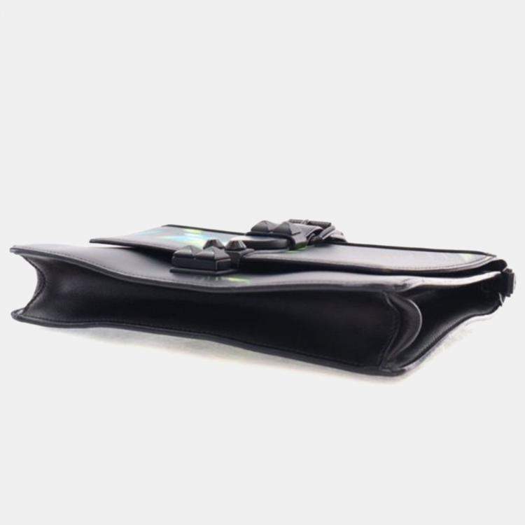 Pre Owned Prada Saffiano City Lights Elektra Shoulder Bag