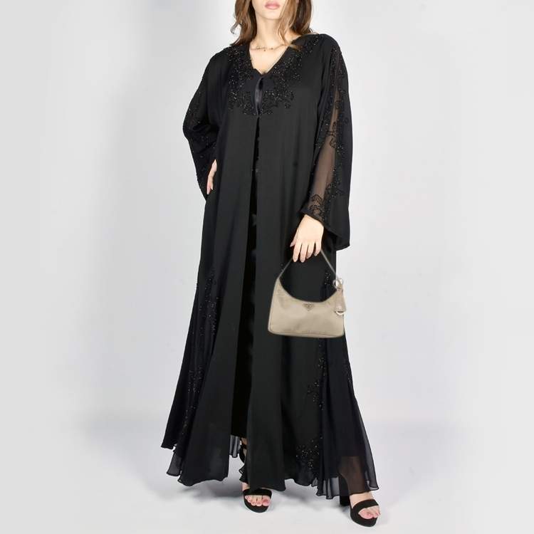 Pre Owned Prada Beige Nylon Re-Edition 2000 Shoulder Bag