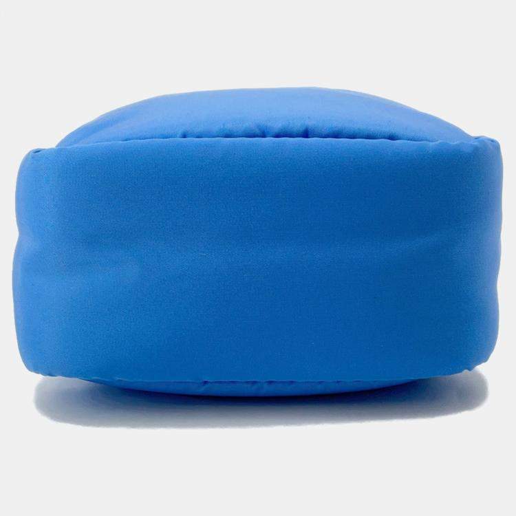 Pre Owned Prada Padded Re-Nylon 2-Way Handbag Light Blue Nylon
