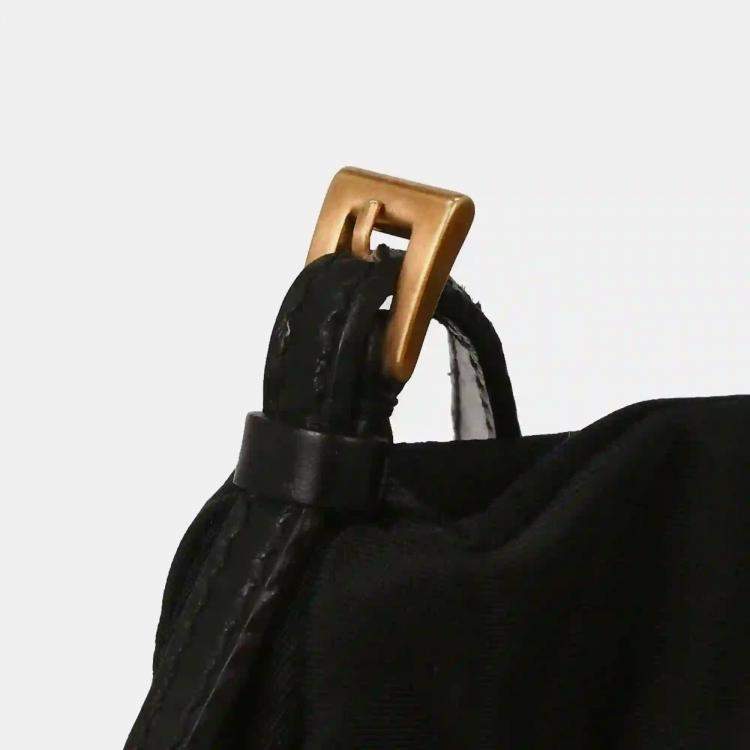 Pre Owned Prada Black Nylon Shoulder Bag