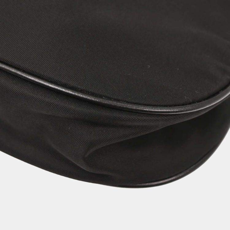 Pre Owned Prada Black Nylon Shoulder Bag