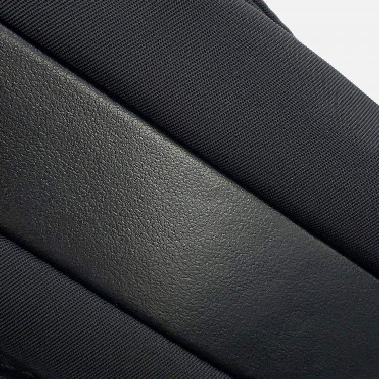 Pre Owned Prada Padded Re-Nylon Shoulder Bag Black Nylon Leather Size Small