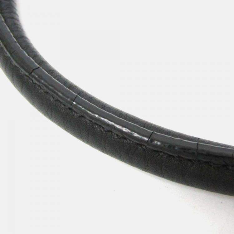 Pre Owned Prada Vitello Phenix Leather Handbag Black