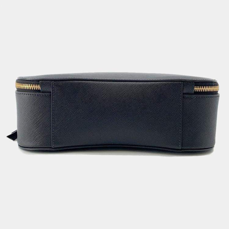 Pre Owned Prada Sydney 2-Way Handbag Black Saffiano Leather