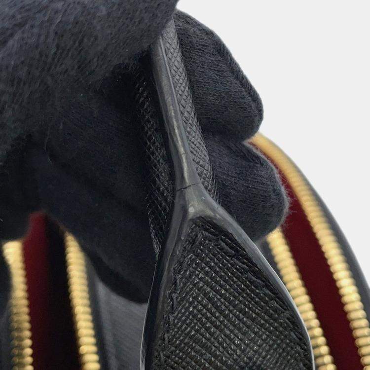 Pre Owned Prada Sydney 2-Way Handbag Black Saffiano Leather