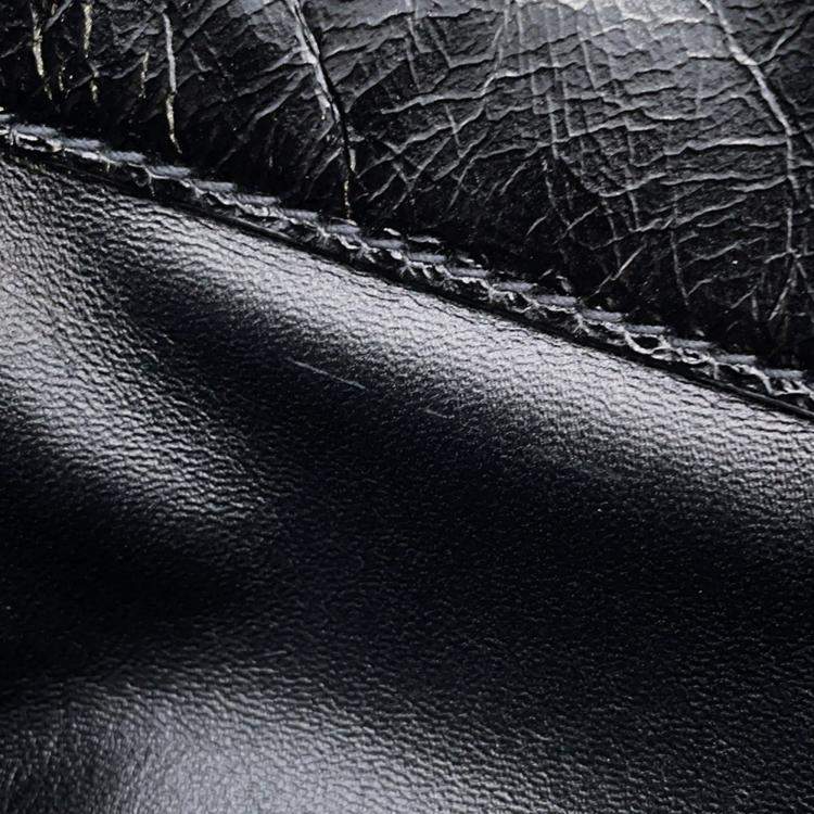 Pre Owned Prada Medium Leather Handbag 1Bn026 Prada 2-Way Shoulder Bag In Black