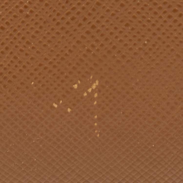 Pre Owned Prada Promenade Small Brown Saffiano Lux Leather Satchel