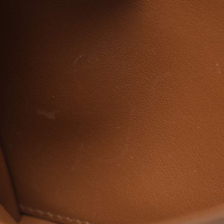 Pre Owned محفظة برادا جلد مبطن بني قارية