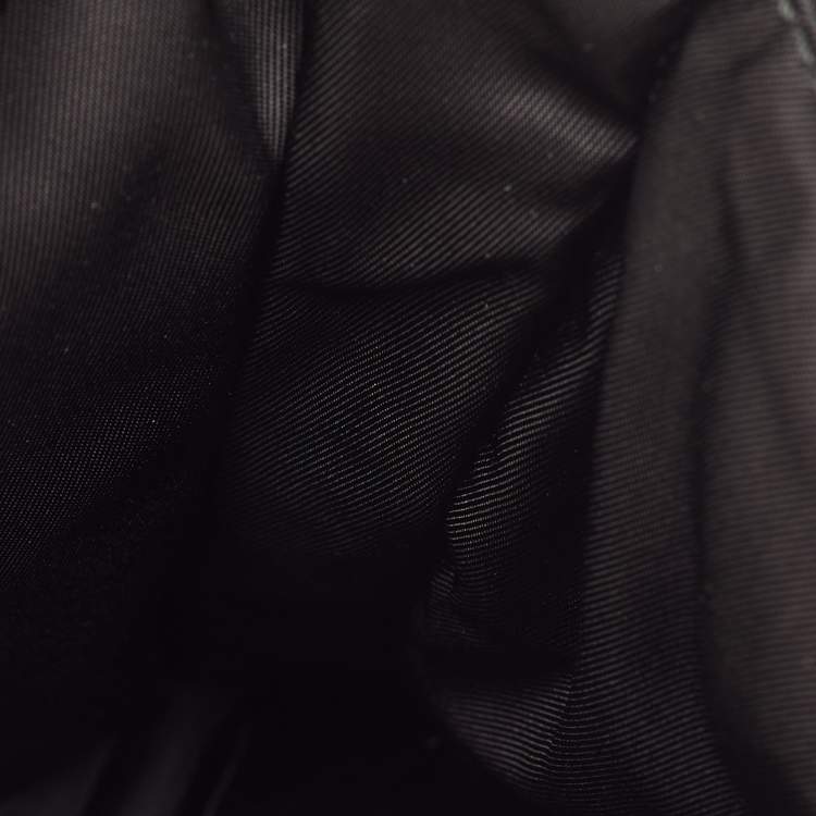 Pre Owned Prada Re-Nylon Black Nylon Elizabeth Diller Multifunctional Clutch