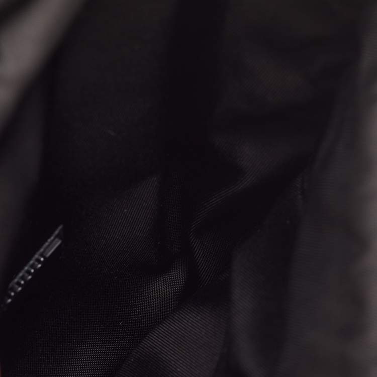 Pre Owned Prada Re-Nylon Black Nylon Elizabeth Diller Multifunctional Clutch