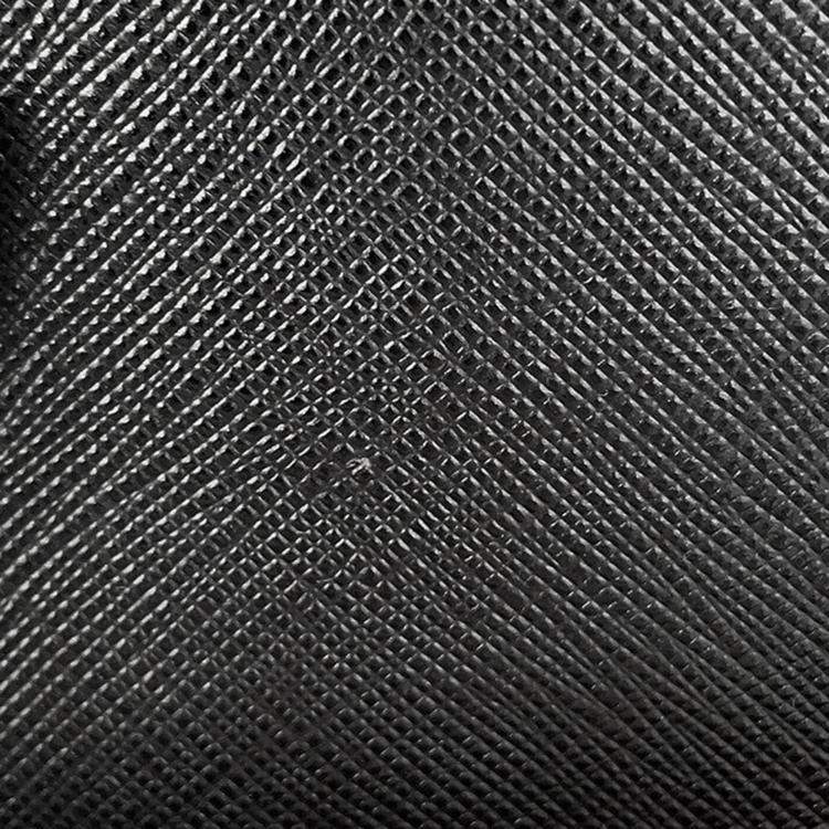 Pre Owned Prada Mini Bag Chain Shoulder Bag Black Saffiano Leatherleather