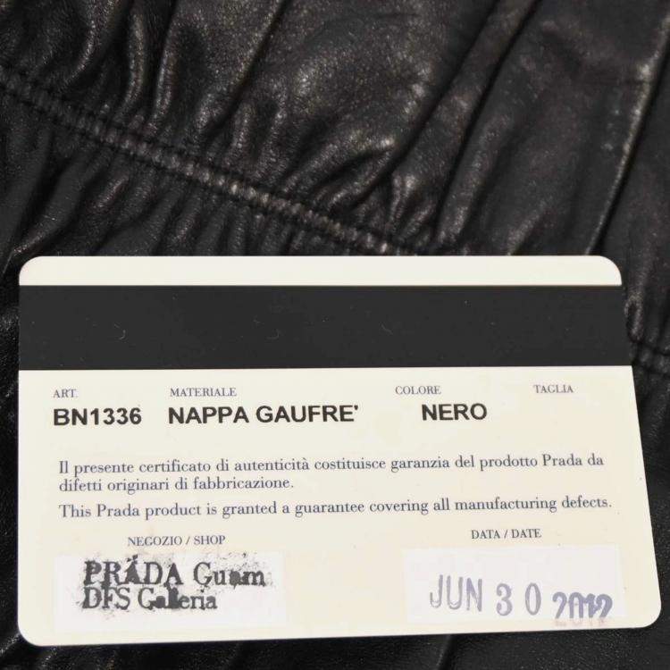 Pre Owned Prada 2Way Black Saffiano Leather Tote Bag