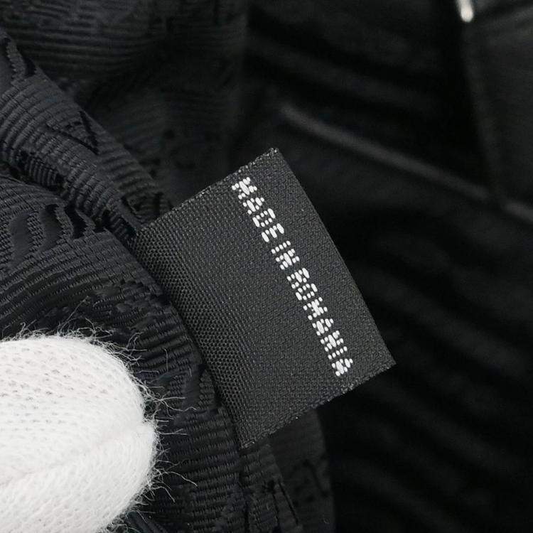 Pre Owned Prada 2Way Black Nylon Tote Bag