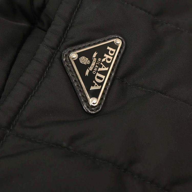 Pre Owned حقيبة ظهر برادا نايلون سوداء