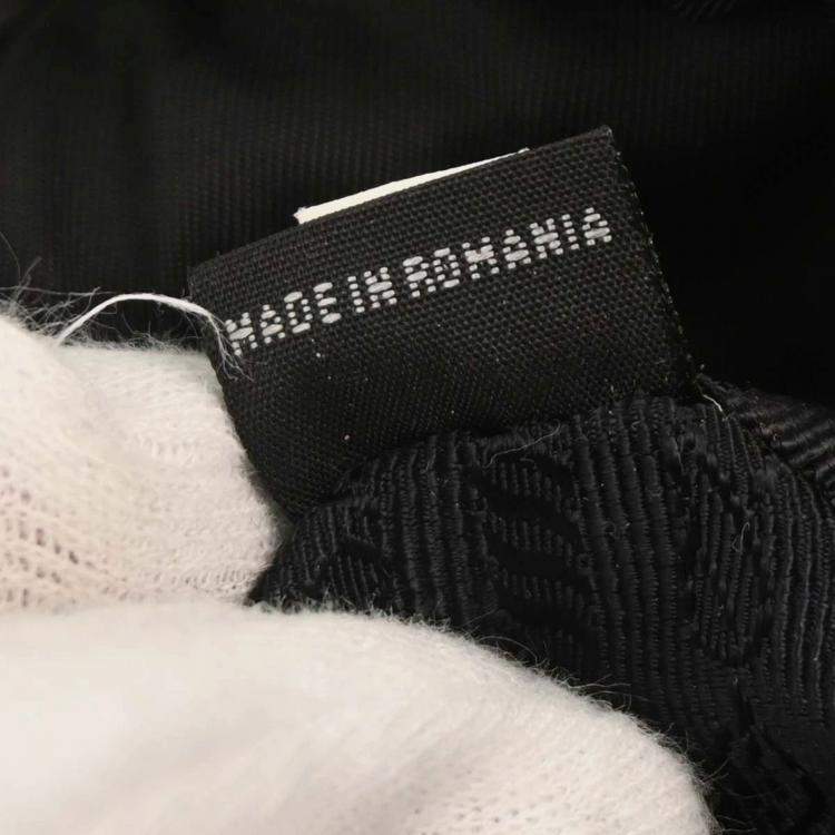 Pre Owned حقيبة ظهر برادا نايلون سوداء